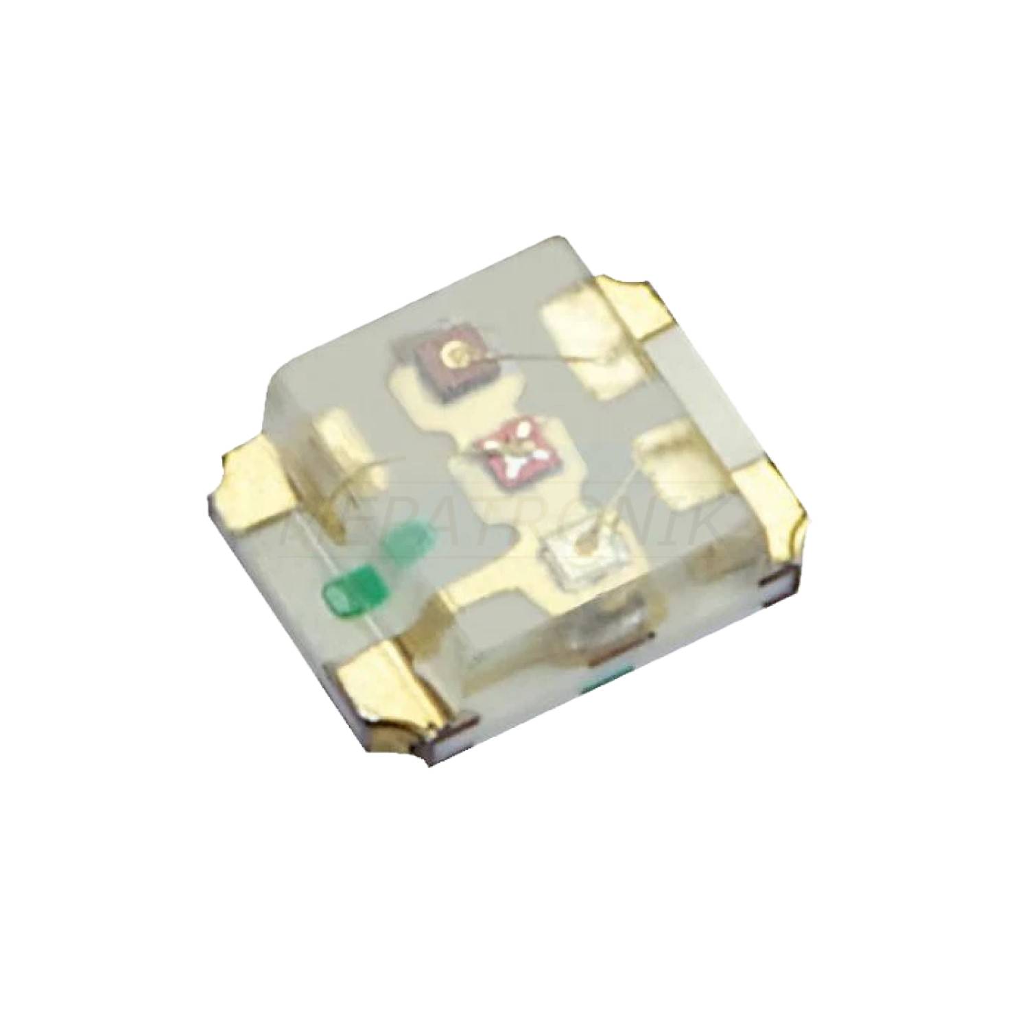 KPHF-1612QBDSURKZGC LED1.6x1.26x0.52MM WASSERKLAR SMT BLAU/ROT/GRÜN | Set 2000 Stück