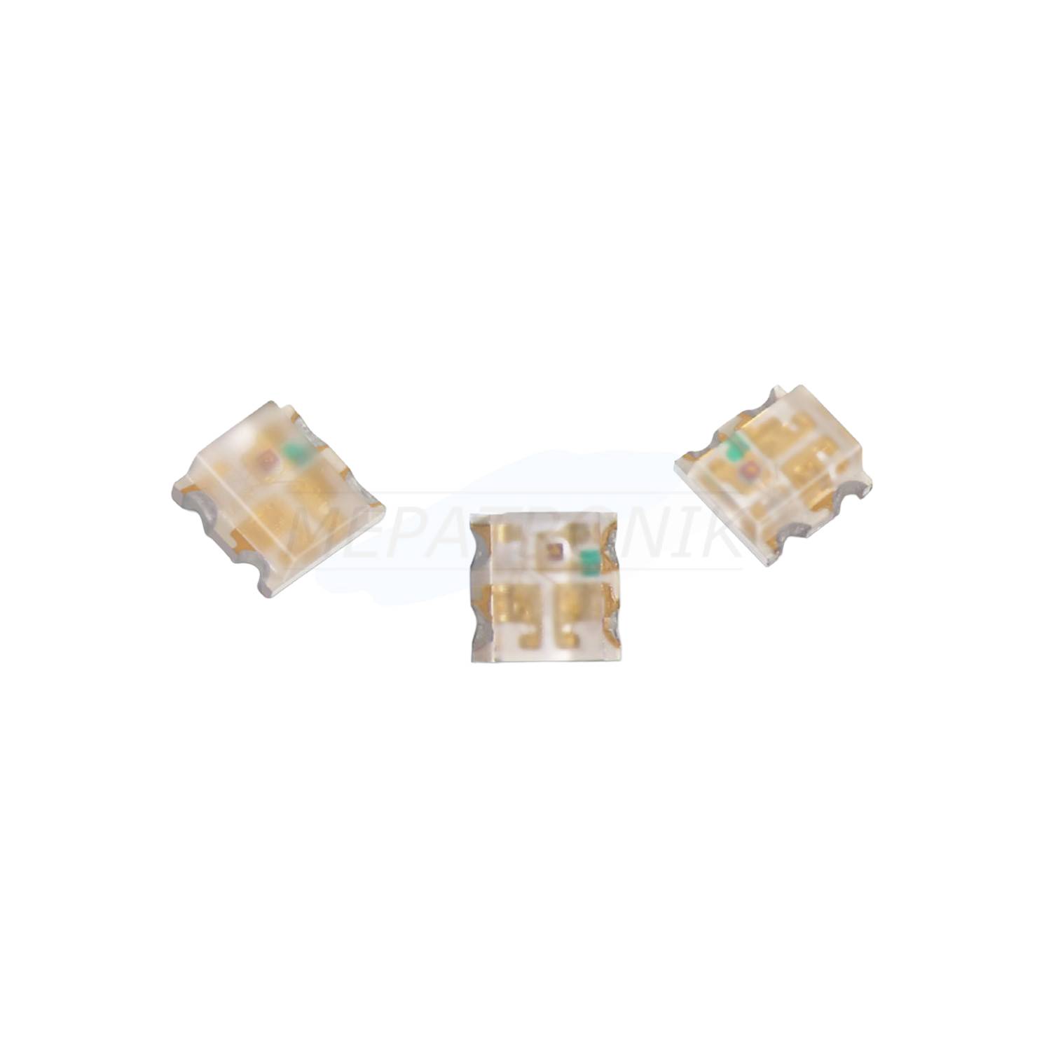 KPTF-1616SURKCGKSYKC LED1.6X1.6X0.7MM WASSERKLAR SMT LEUCHTDIODE ROT/GRÜN/GELB | Set 2000 Stück