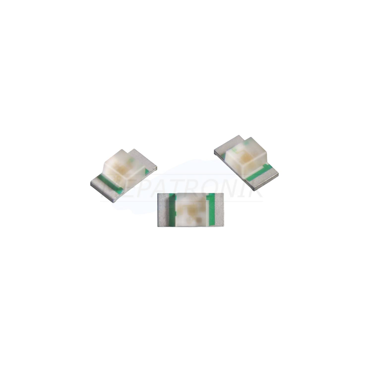 KPTR-3216SGC LED3.2x1.6x1.05MM 1206 WASSERKLAR SMT LEUCHTDIODE GRÜN | Set 2000 Stück