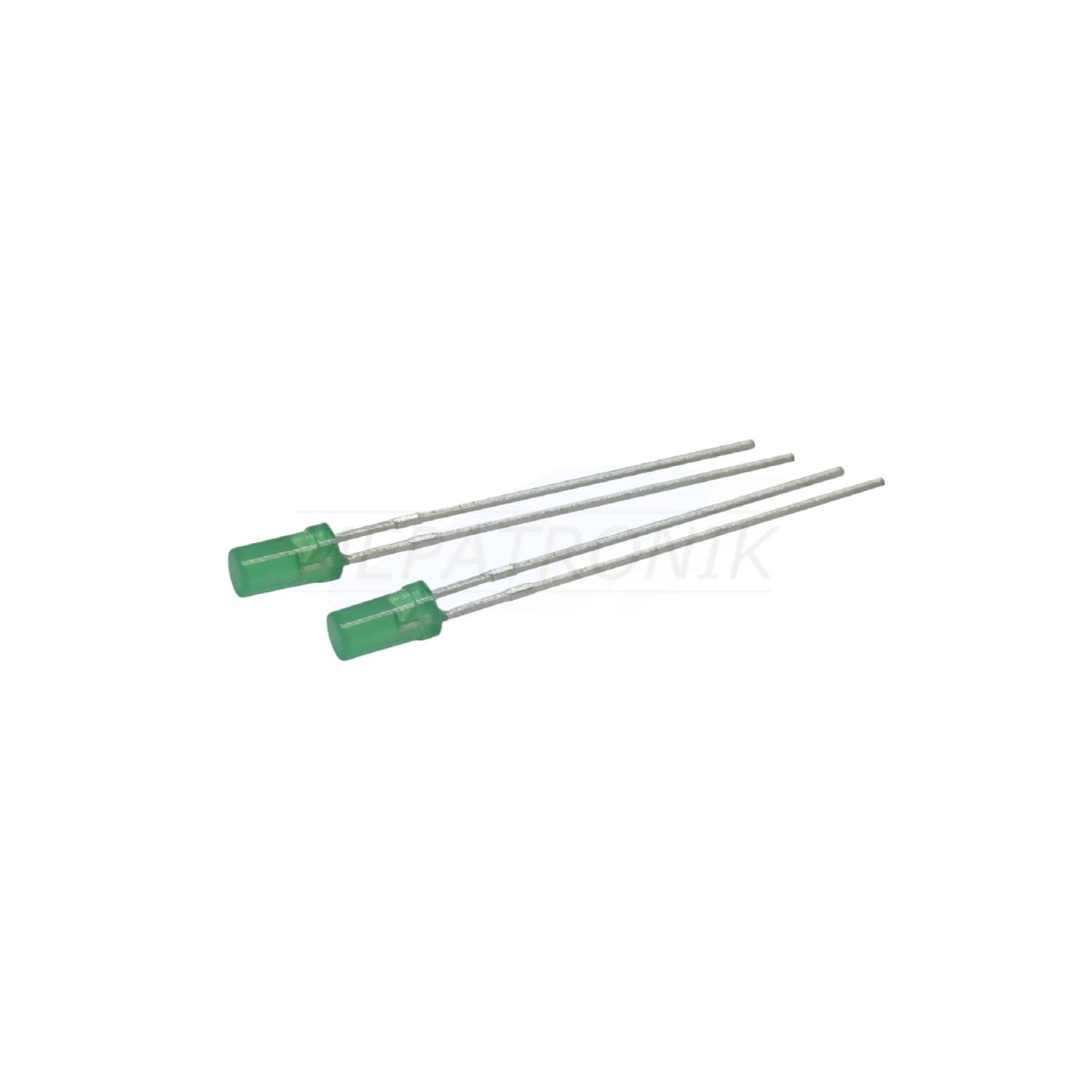 L-1413GDT LED4MM GREEN CYLINDRICAL THT LEUCHTDIODE | Set 1000 Stück