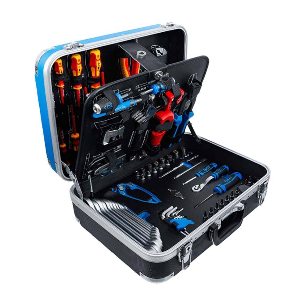 Kälte-/Klima-Werkzeugkoffer - für Kälte- und Klimainstallationen - 86-tlg.