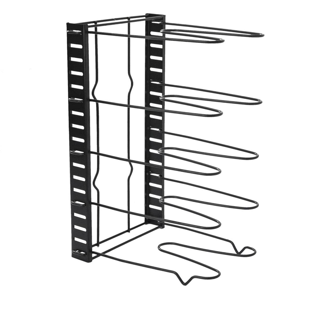 Pfannen Organizer mit 5 Ablagen Topfdeckel Aufbewahrung Küche Topf Regal