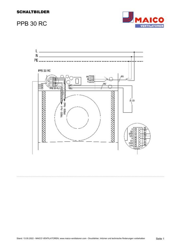 Maico Endmontage-Set PPB 30 RC