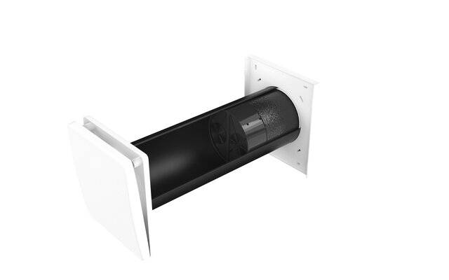 3in1-Badlüftung Twin+ mit Wärmerückgewinnung