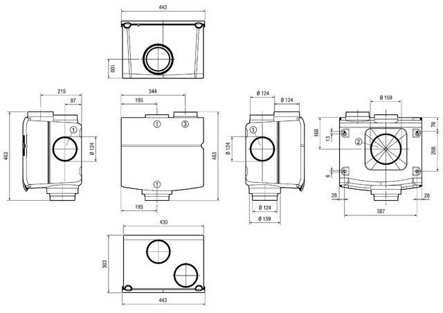 Maico Abluft-Gerät ZEG2 EC