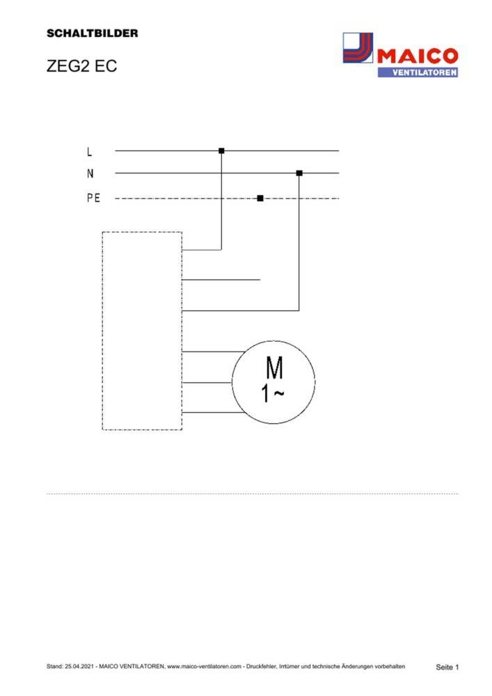 Maico Abluft-Gerät ZEG2 EC