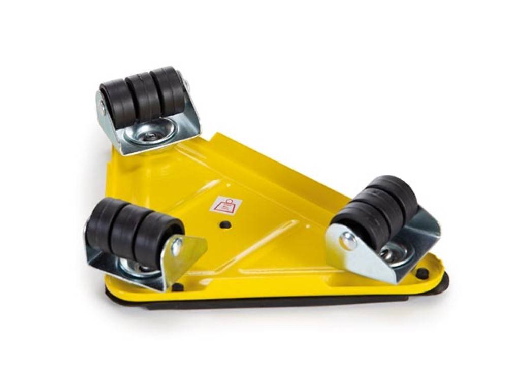 Toolland Transportroller-Set, 3 Rangierrollen, Möbelheber, Tragkraft bis zu 100 kg