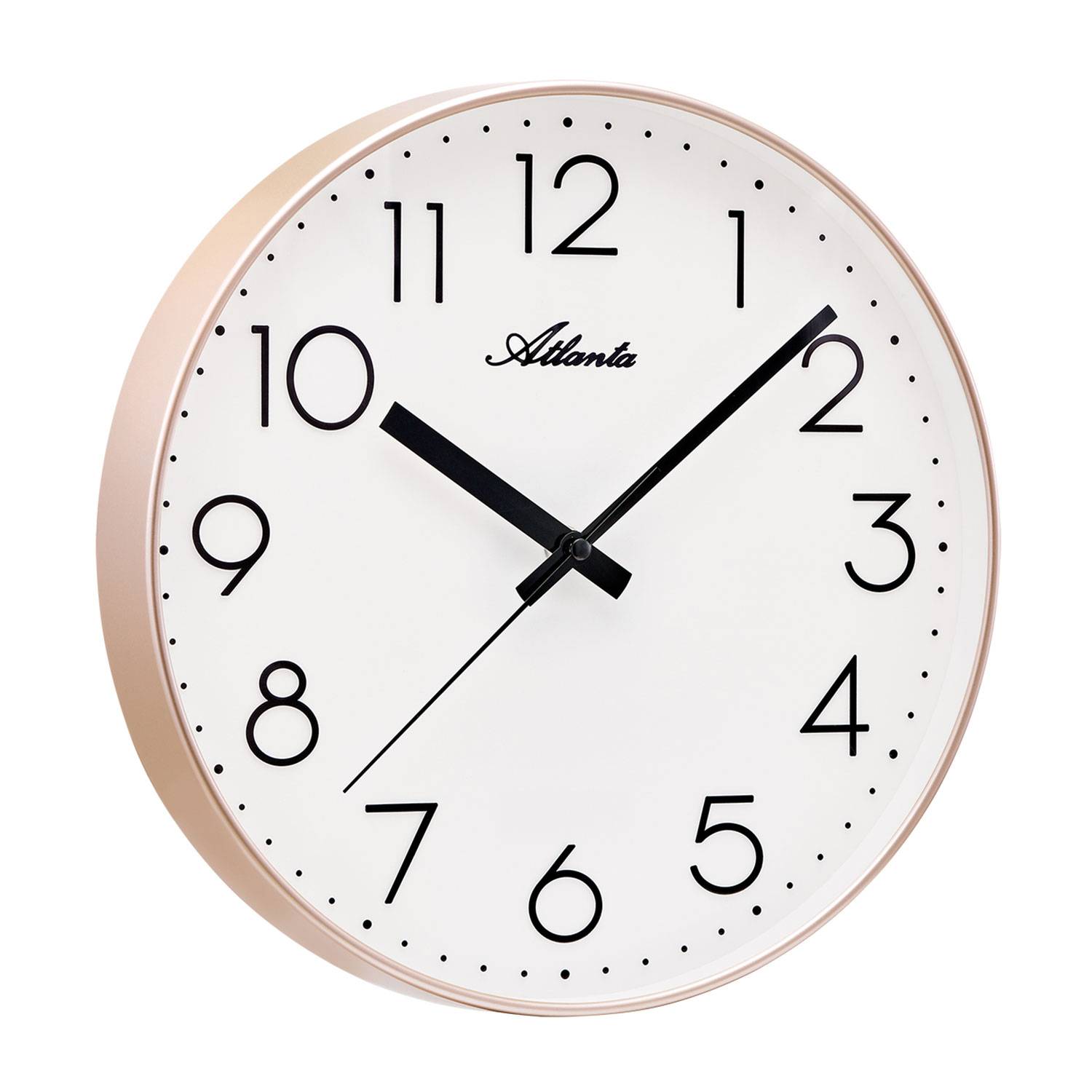 Atlanta Atlanta 4529/9 Quarz-Wanduhr gold