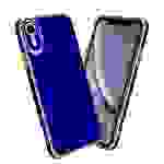 Cadorabo Hülle für Apple iPhone XR Schutz Hülle in Blau Etui Handyhülle Cover Case TPU Kameraschutz
