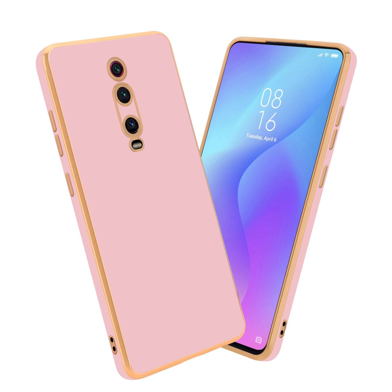 Cadorabo Schutzhülle für Xiaomi Mi 9T / Mi 9T PRO / RedMi K20 / RedMi K20 PRO Hülle in Rosa Handyhülle TPU Silikon