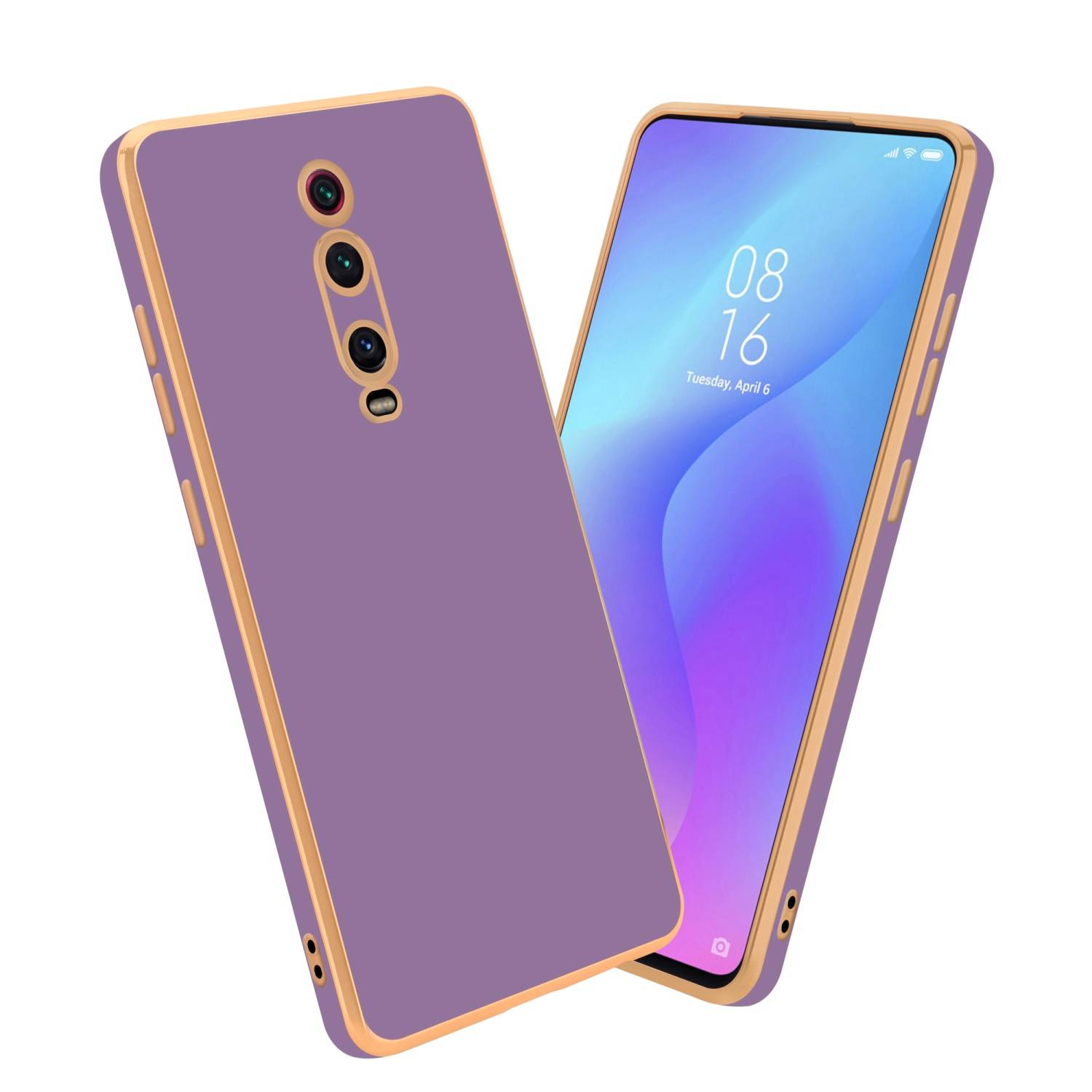 Cadorabo Schutzhülle für Xiaomi Mi 9T / Mi 9T PRO / RedMi K20 / RedMi K20 PRO Hülle in Lila Handyhülle TPU Silikon