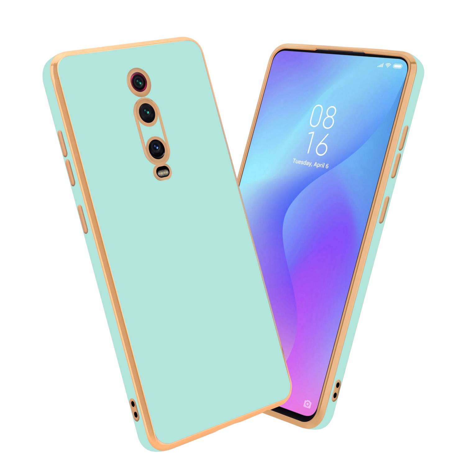 Cadorabo Schutzhülle für Xiaomi Mi 9T / Mi 9T PRO / RedMi K20 / RedMi K20 PRO Hülle in Grün Handyhülle TPU Silikon