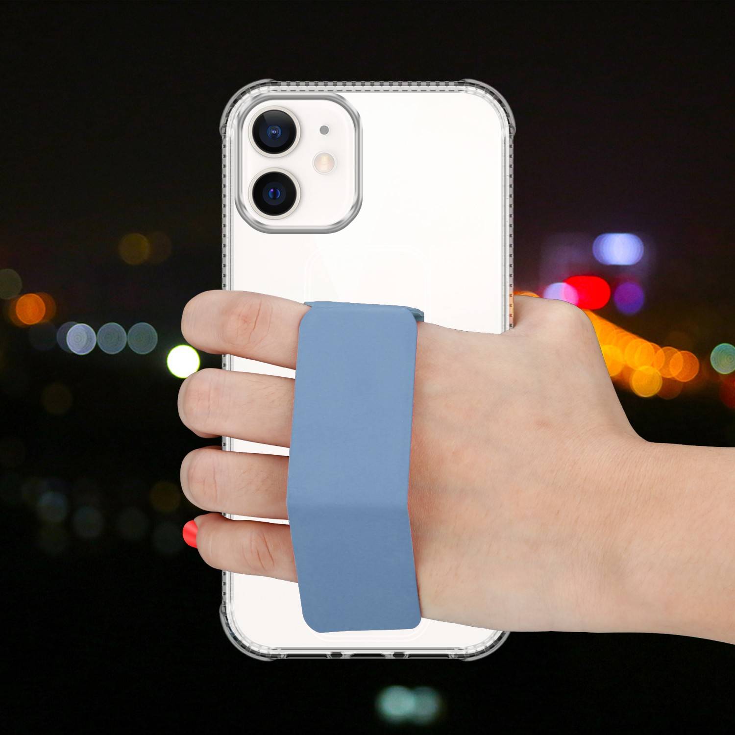 Cadorabo Schutzhülle für Apple iPhone 11 Hülle in Blau Etui TPU Silikon Case Cover Standfunktion