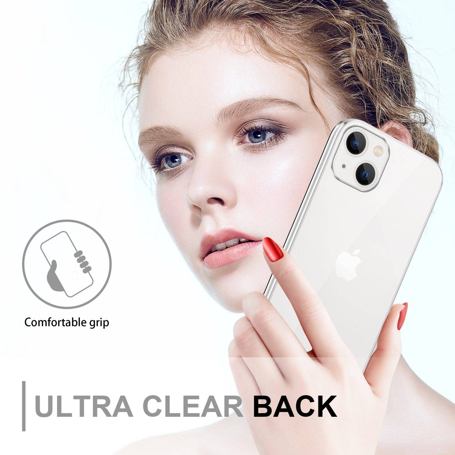 Cadorabo Schutzhülle für Apple iPhone 14 PLUS Hülle in Transparent 360° Etui Full Body Handyhülle Cover Case