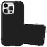 Cadorabo Hülle für Apple iPhone 14 PRO MAX Schutzhülle in Schwarz Handyhülle TPU Silikon Etui Case Cover
