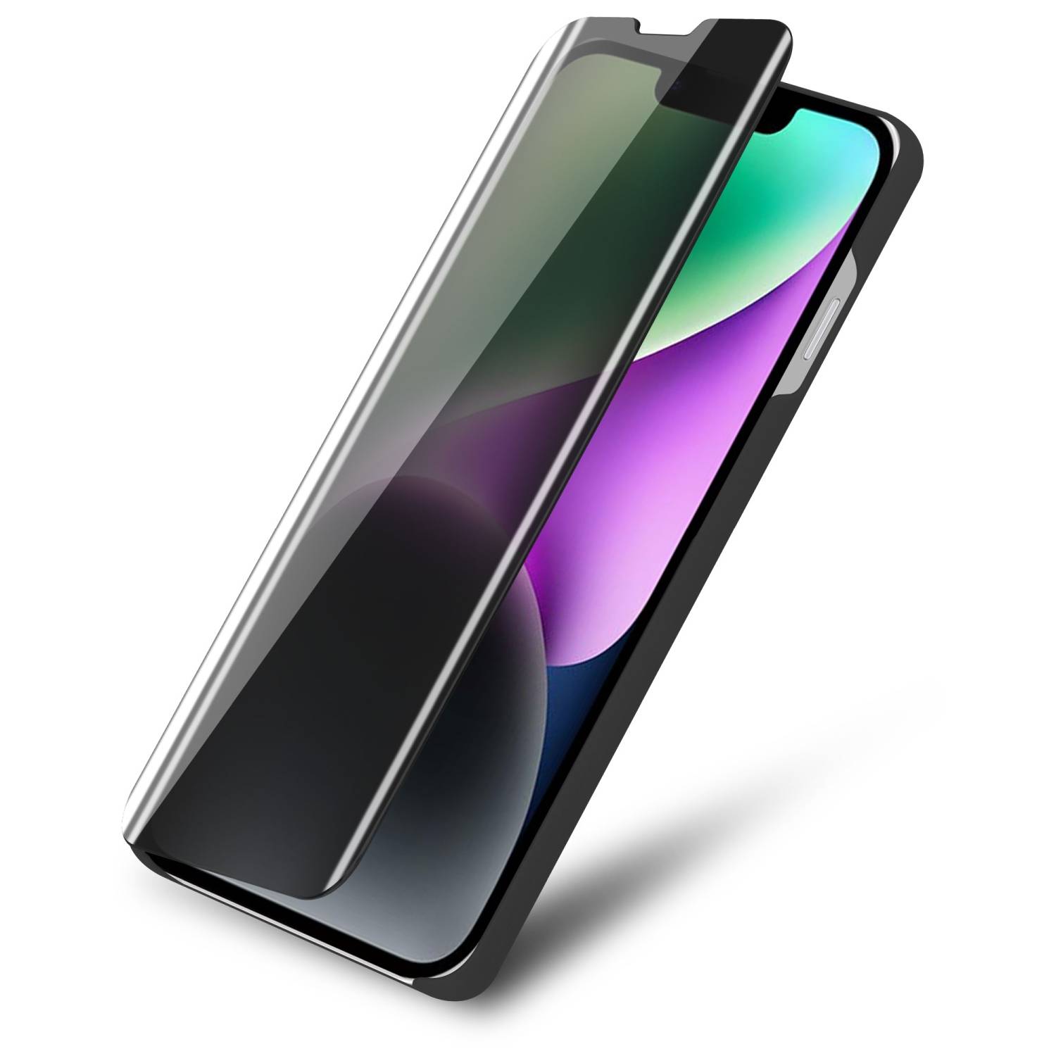 Cadorabo Handyhülle für Apple iPhone 14 PLUS in Schwarz Cover Backcover Schutzhülle Book Case Booklet