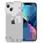 Cadorabo Hülle für Apple iPhone 14 PLUS Schutz Hülle in Transparent Handyhülle TPU Etui Glitter Cover Case Glitzer