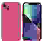 Cadorabo Hülle für Apple iPhone 14 PLUS Schutz Hülle in Pink TPU Silikon Etui Case Handyhülle