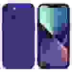 Cadorabo Hülle für Apple iPhone 14 PLUS Schutz Hülle in Blau TPU Silikon Etui Case Handyhülle