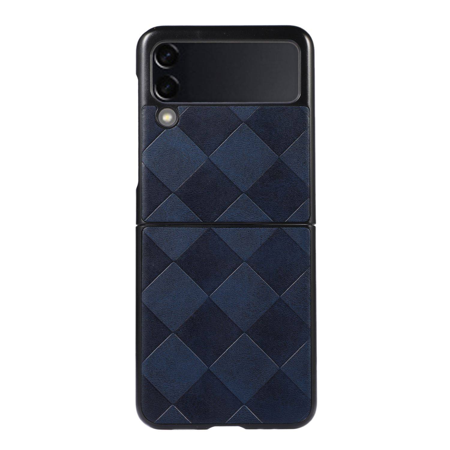 Hülle kompatibel mit Samsung Galaxy Z Flip3 5G Kunststoff Soft Handyhülle - Handy Case Blau