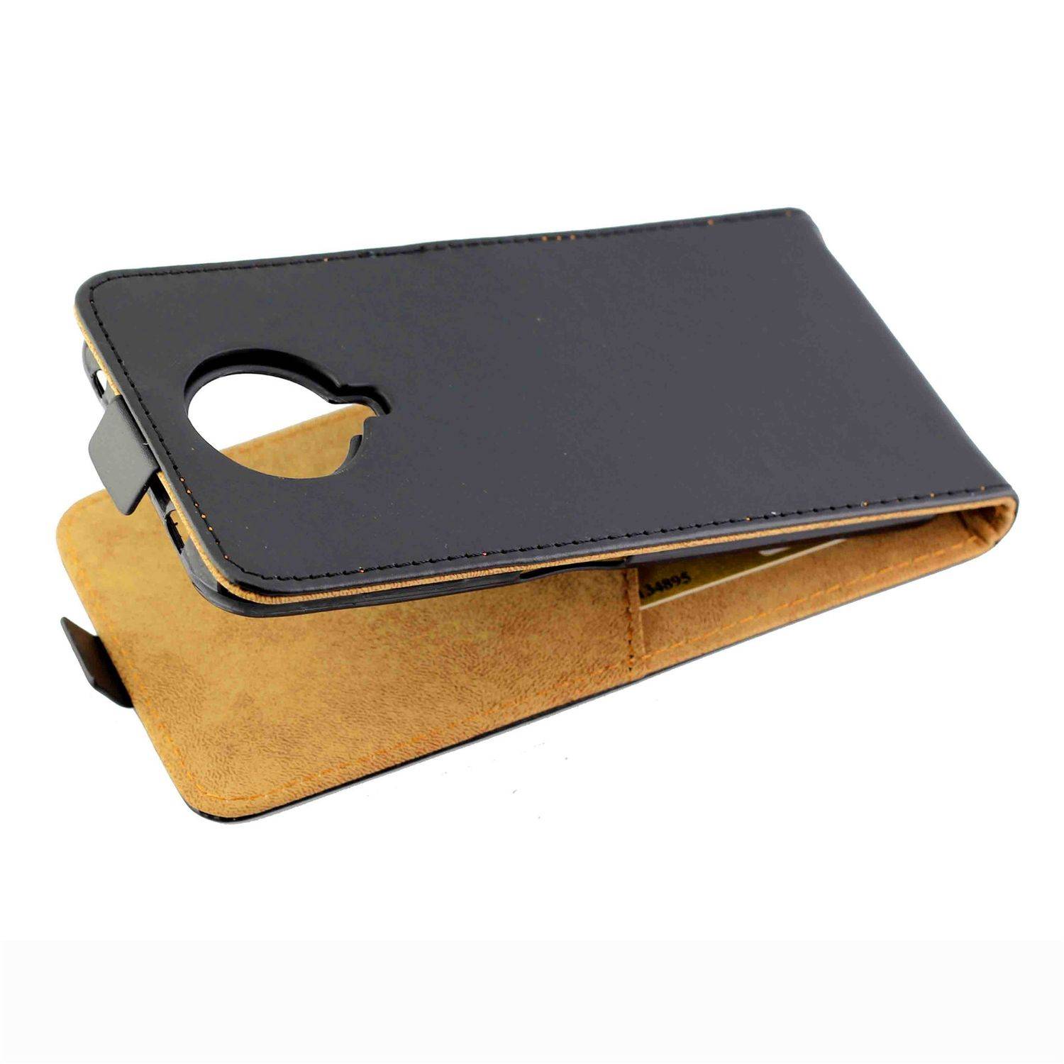 Hülle kompatibel mit Nokia G10 / G20 Kunstleder Handyhülle - Handy Case Schwarz