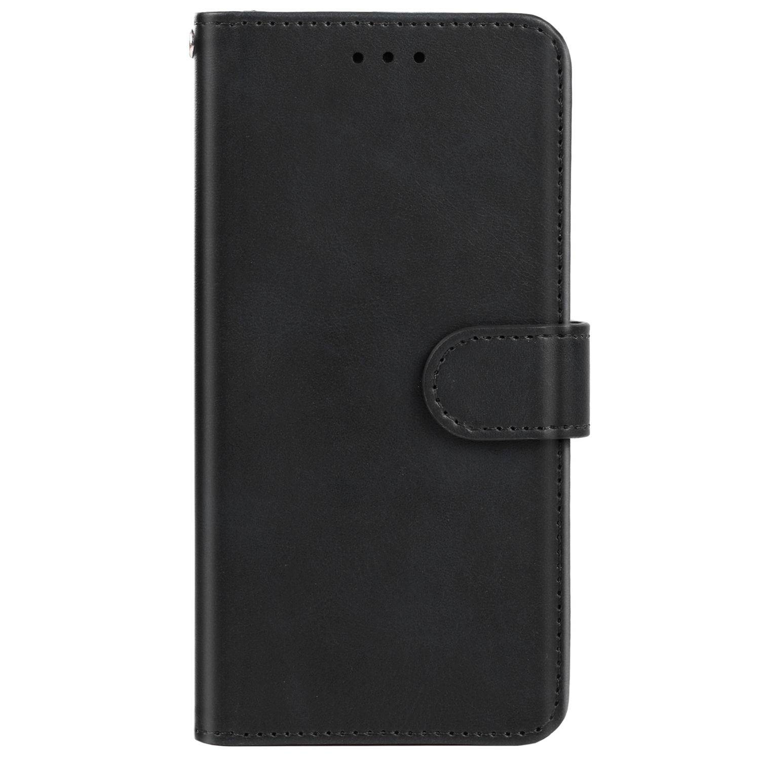 Hülle kompatibel mit Xiaomi Redmi Note 11 4G Global Kunstleder Handyhülle - Handy Case Schwarz