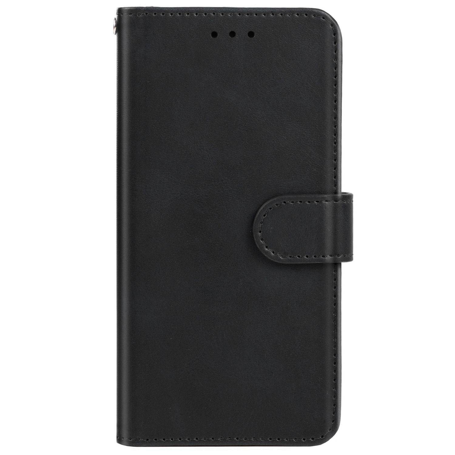 Hülle kompatibel mit Xiaomi Redmi Note 11E Pro Kunstleder Handyhülle - Handy Case Schwarz