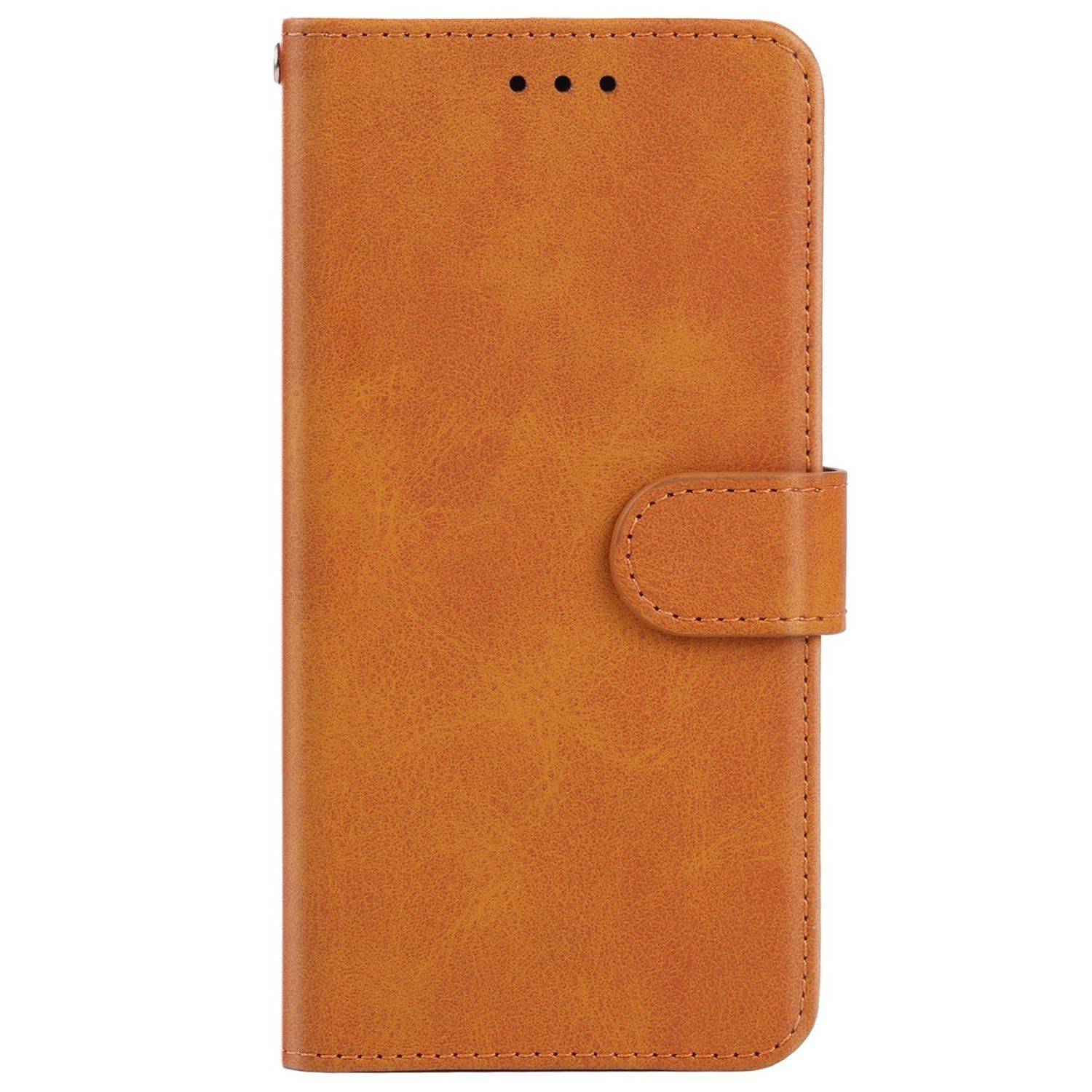 Hülle kompatibel mit OnePlus Nord 2T Kunstleder Handyhülle - Handy Case Braun
