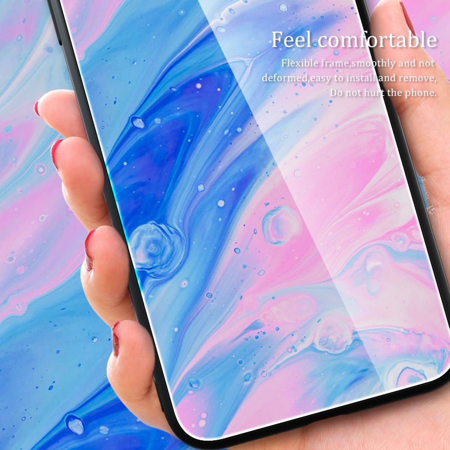 Hülle kompatibel mit Apple iPhone 11 Pro Kunststoff Soft Handyhülle - Handy Case Pink