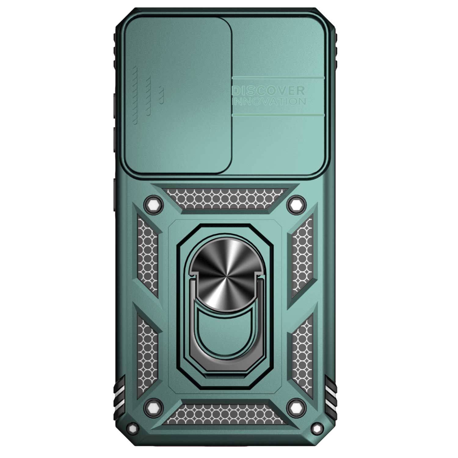 Hülle kompatibel mit Samsung Galaxy S23 Kunststoff Soft Handyhülle - Handy Case Dunkelgrün