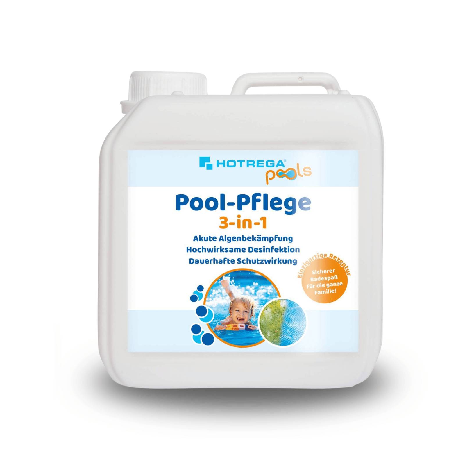 HOTREGA Pool Pflege 3in1 Konzentrat 2 L