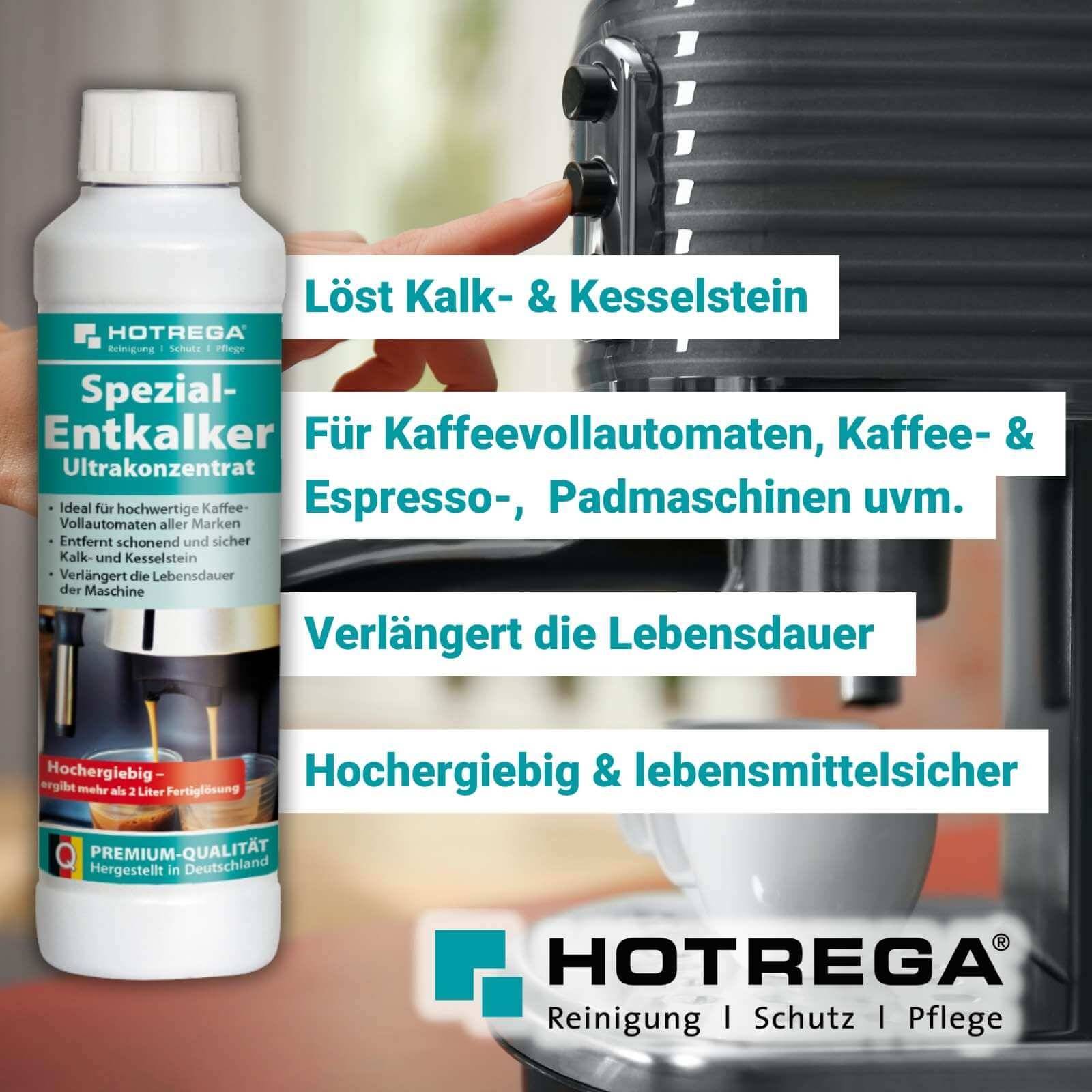 HOTREGA Spezial-Entkalker Ultrakonzentrat - Inhalt:0.25 Liter