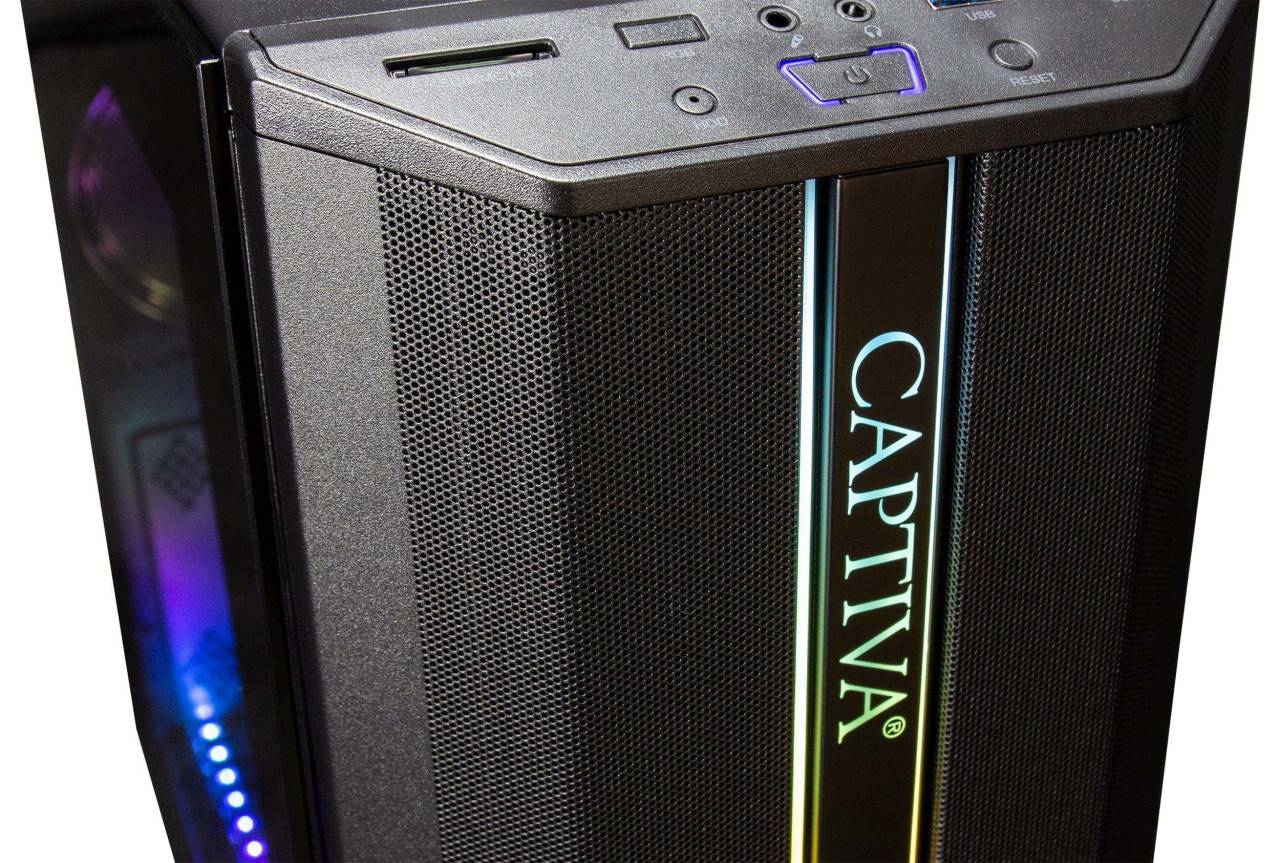 Captiva PC Advanced Gaming R92-706 (Ryzen 5 5500/RTX5060 8GB GDDR7/SSD 500GB/16GB/WLAN/Windows 11 Home 64-bit)