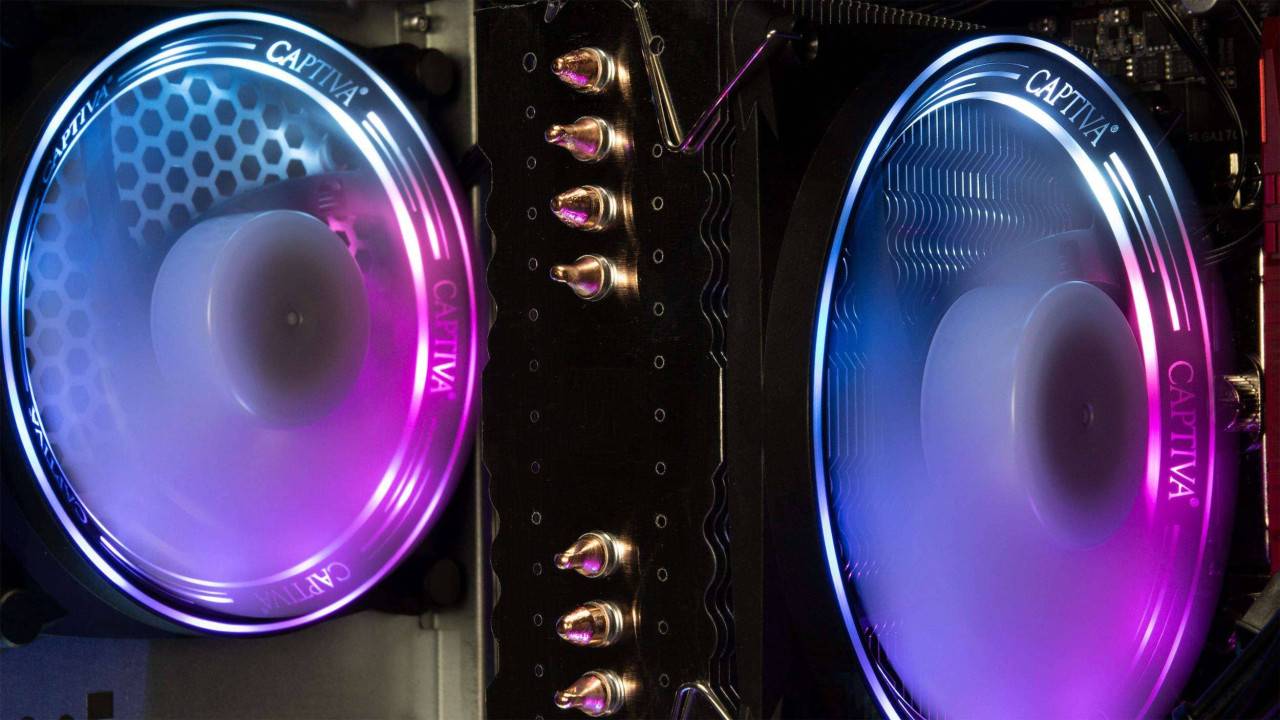 Captiva PC Advanced Gaming R92-707 (Ryzen 5 5500/RTX5060 8GB GDDR7/SSD 500GB/16GB/WLAN/w/o OS)