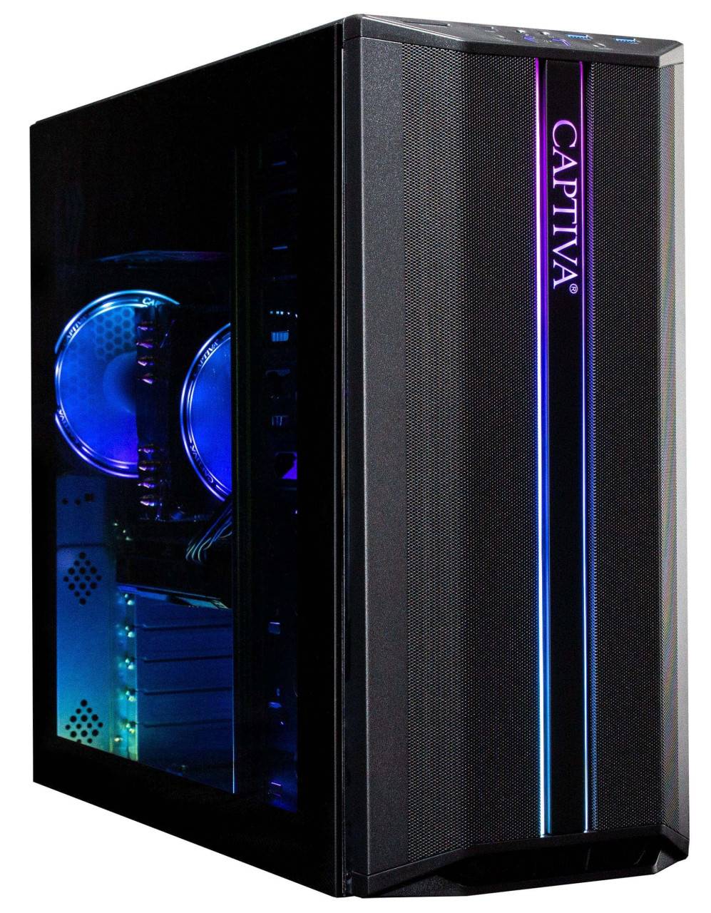 Captiva PC Advanced Gaming R92-707 (Ryzen 5 5500/RTX5060 8GB GDDR7/SSD 500GB/16GB/WLAN/w/o OS)