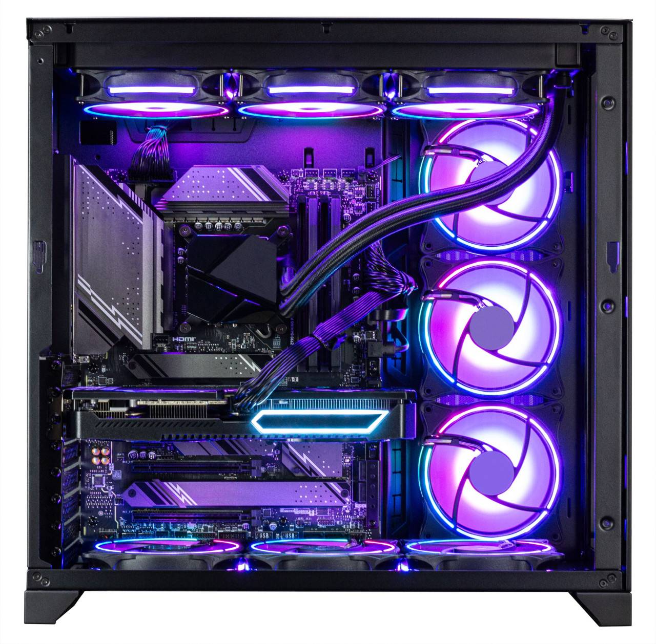 Captiva PC Highend Gaming R83-306 (Ryzen 7 7800X3D/RTX4070 Super 12GB GDDR6X/SSD 1TB/32GB/WLAN/Windows 11 Home 64-bit)