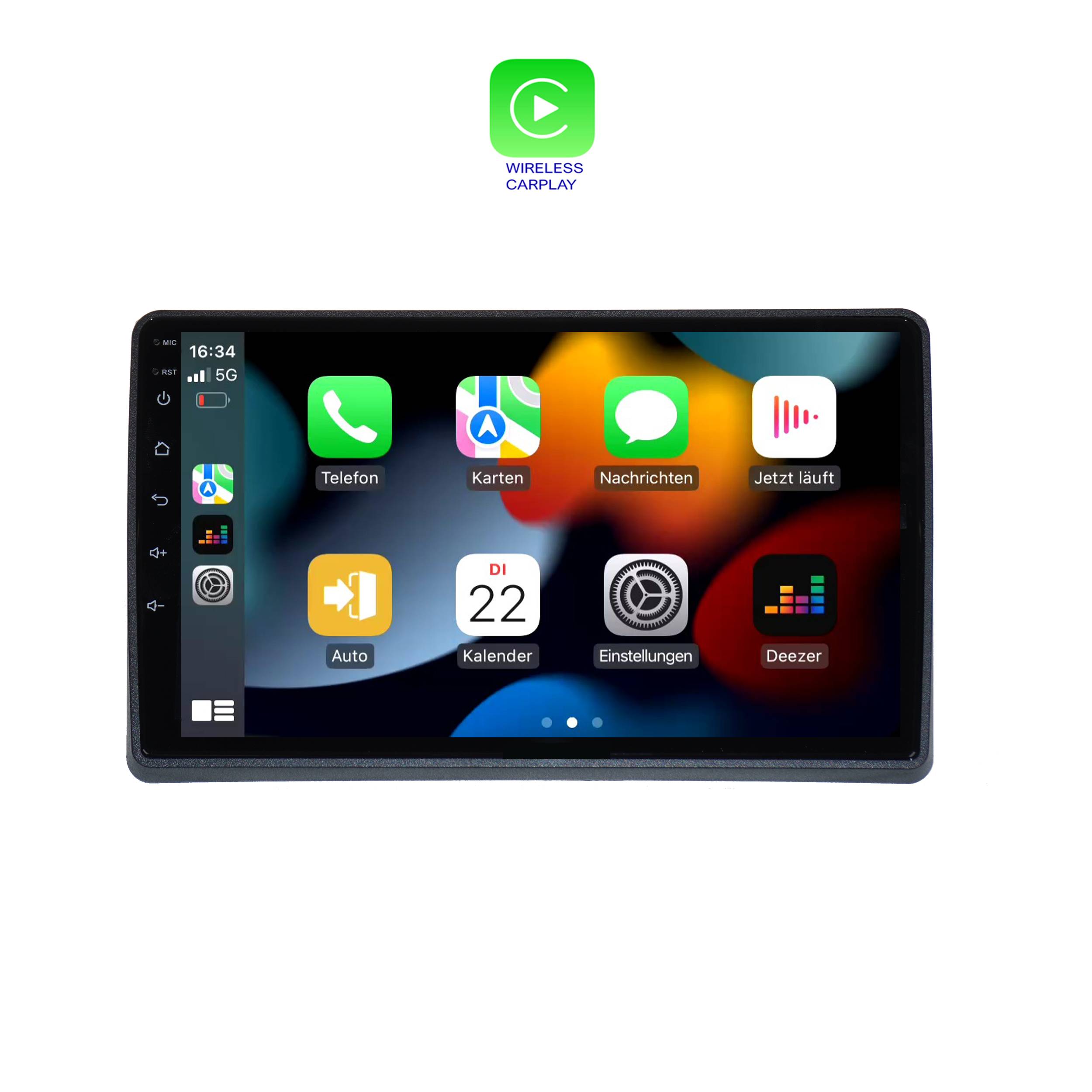 Für Audi A4 S4 B6 B7 Seat Exeo 9" Touchscreen Android Autoradio GPS Navi CarPlay