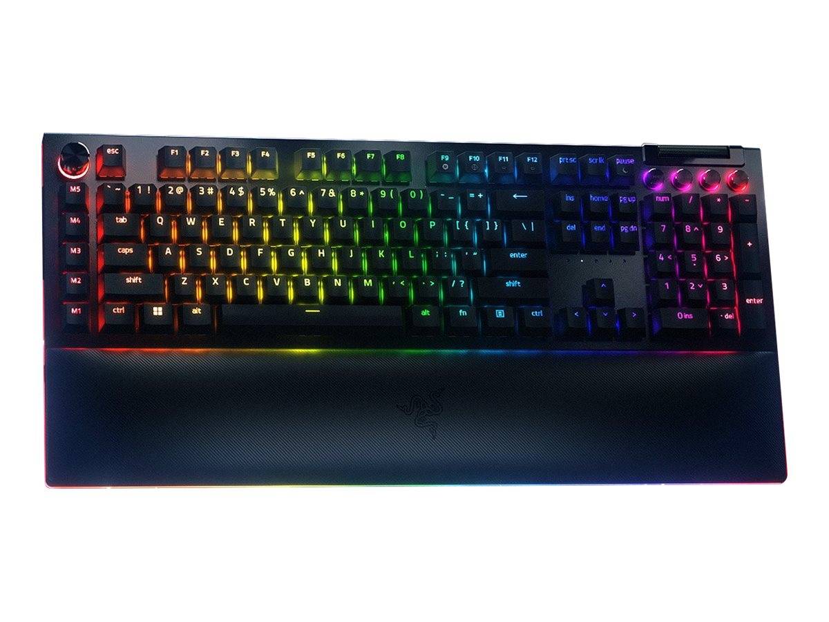 Razer BlackWidow V4 Pro - Tastatur - Hintergrundbeleuchtung - USB - QWERTZ - Deu