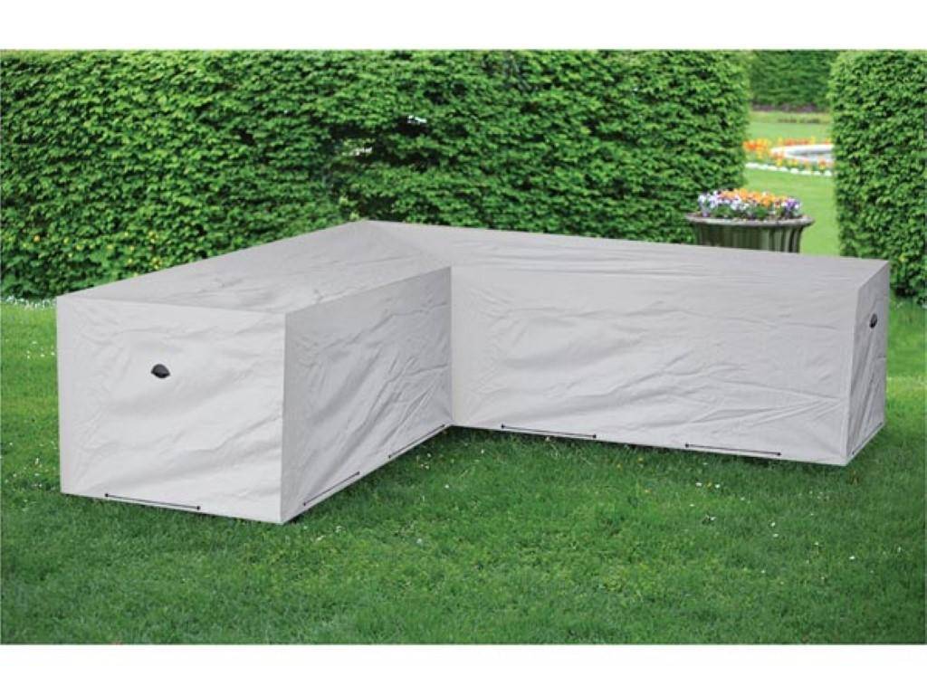 Perel Schutzhülle für Lounge-Set in L-Form - 250 cm