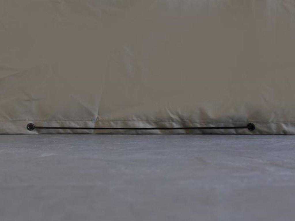 Perel Schutzhülle für Lounge-Set in L-Form - 250 cm