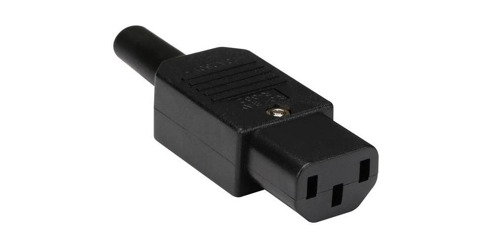 Velleman KALTGERÄTE-STECKVERBINDER - BUCHSE - FÜR KABEL - 10 A