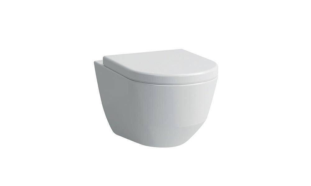 LAUFEN Wand-WC PRO Flachspüler, 6 l, Ausladung 530mm weiß