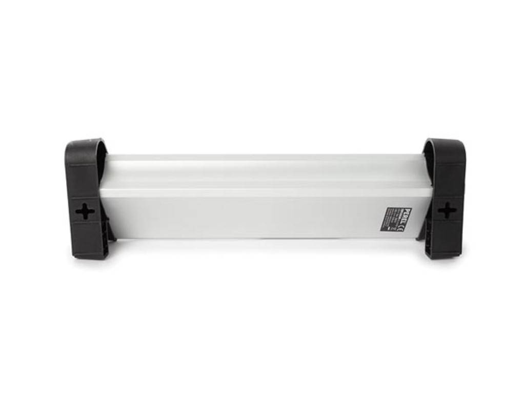 Perel Steckdosenleiste mit Schalter, 3 Steckdosen Typ E, 2 USB-Ladebuchsen, Kabel 1.4 m, 3G1.5, Innenbereich, Schwarz/Grau