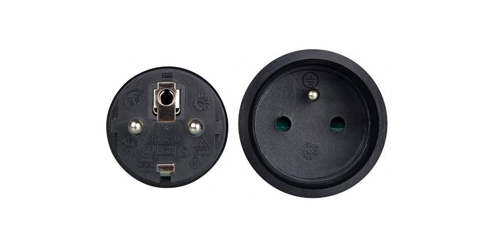 Perel VERLÄNGERUNGSKABEL - 10 m - SCHWARZ - 3G1.5 - STECKER-TYP E
