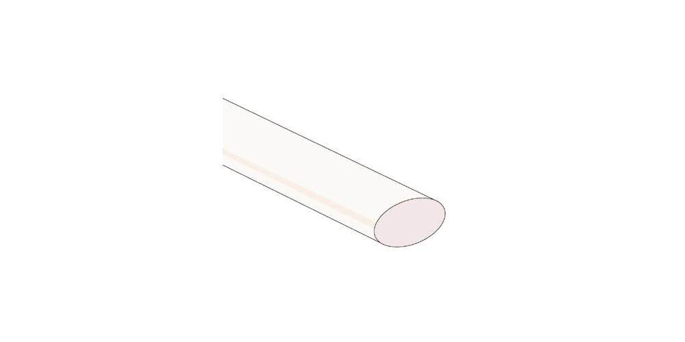 Velleman SCHRUMPFSCHLAUCH 2:1 - 25.4mm - TRANSPARENT - 1m - 25 ST. -