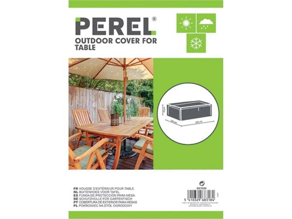Perel Schutzhülle für Gartentisch - max. 220 cm