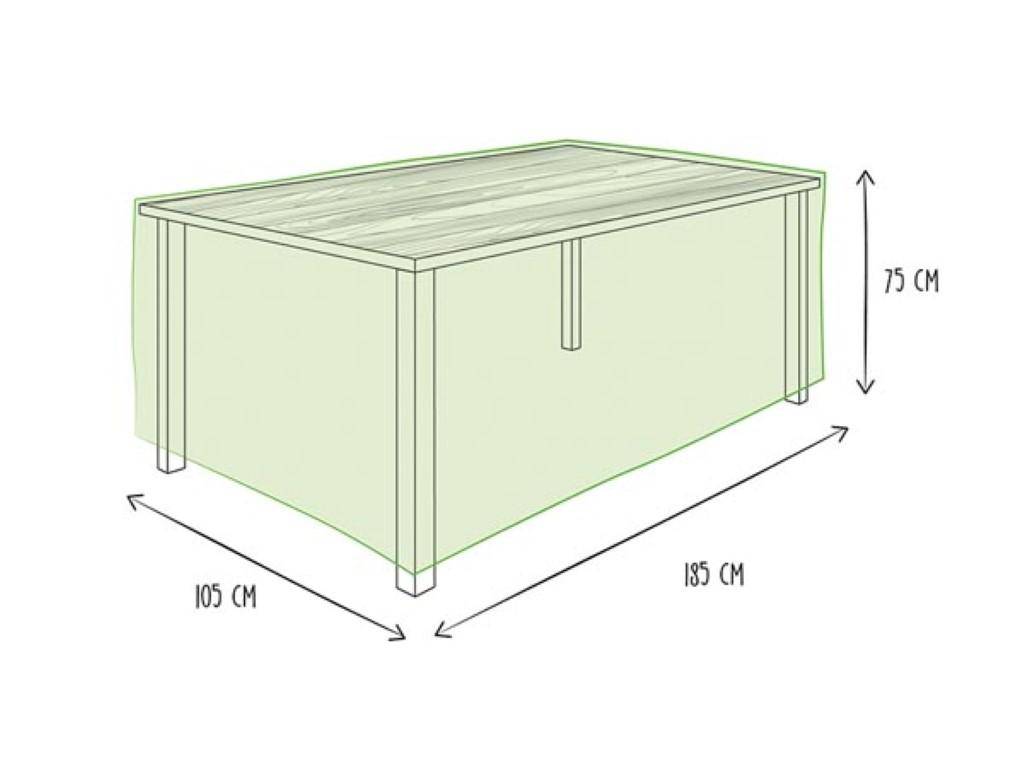 Perel Schutzhlle fr Gartentisch - max. 180 cm