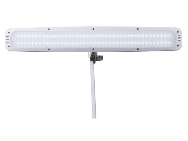 LED-Schreibtischlampe - dimmbar - 21 W - 84 LEDs - weiß