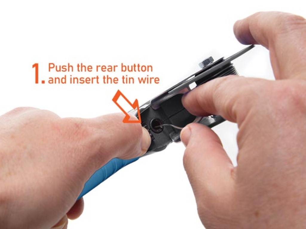 LÖTPISTOLE MIT AUTOMATISCHER LÖTZINNZUFUHR - 2 TEMPERATUREN AUSWÄHLBAR