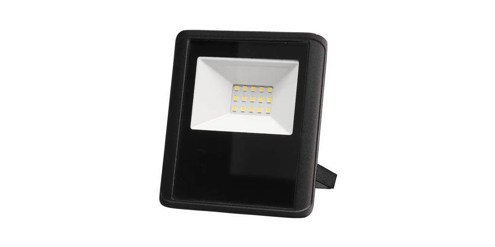 Perel LED-AUßENSTRAHLER - 10 W - NEUTRALWEIß - SCHWARZES GEHÄUSE